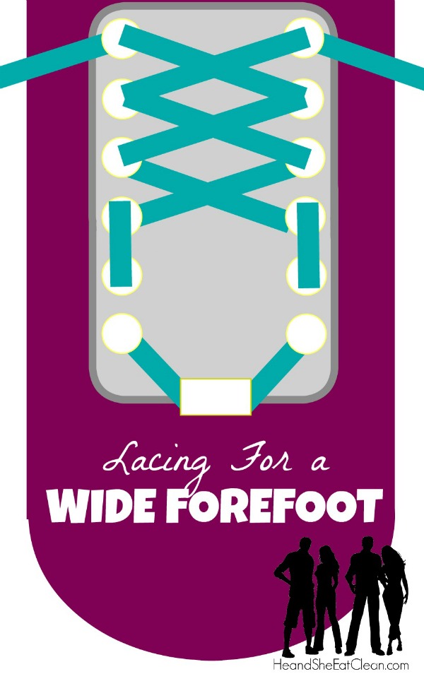 laces for wide feet