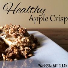 Healthy Apple Crisp - Eat Yourself Skinny