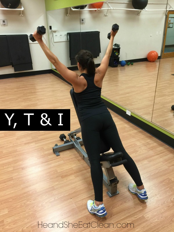 Shoulder Exercise - Y, T & I