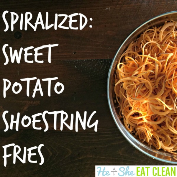 How to Spiralize Sweet Potato 