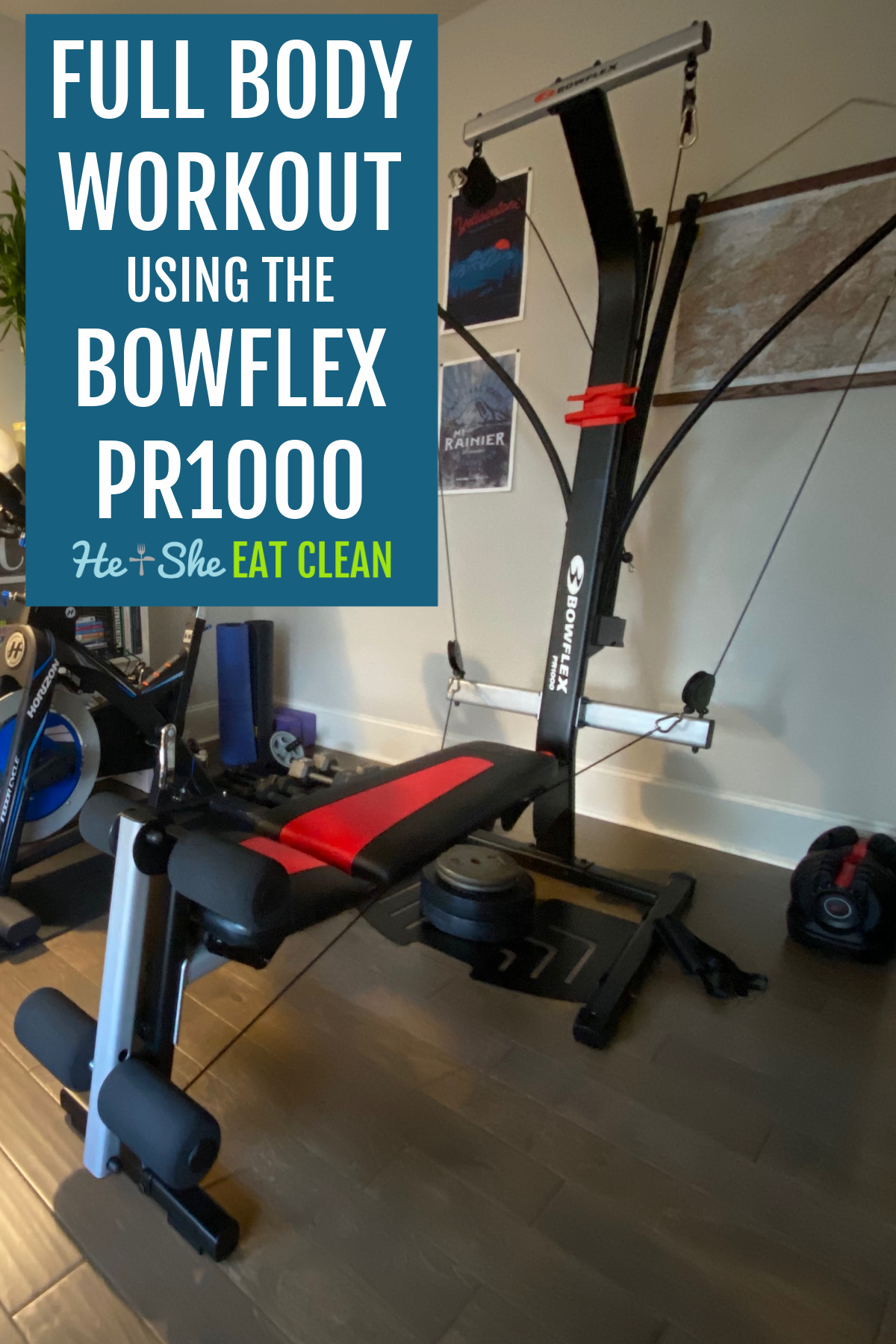 Full Body Workout Using the Bowflex PR1000 (includes video)